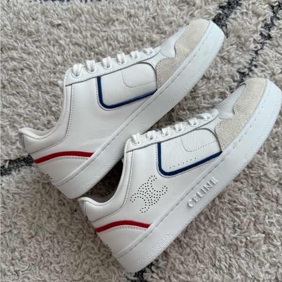 Celine trainer sneakers in calfskin - Picture 2 of 8